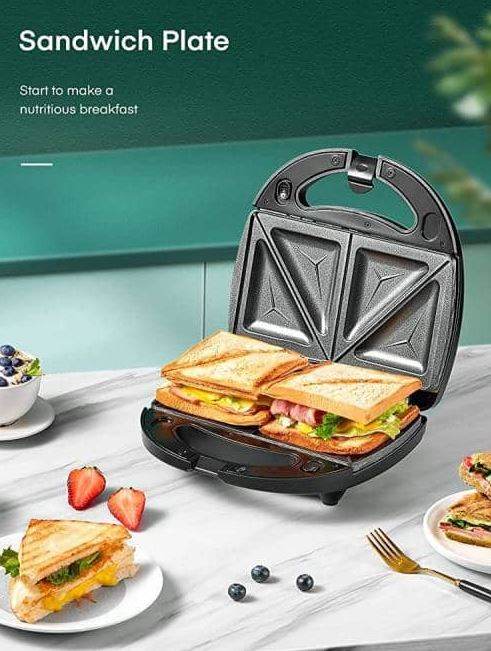 3in1 Sandwich Waffle Steak Maker - DMC Wholesale