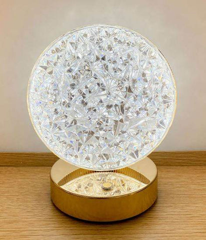 Round Decorative Desk Lamp - Alt View