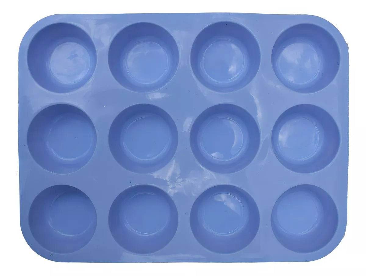 Silicone Cupcake Mold (12 cups) - DMC Wholesale