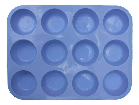 Silicone Cupcake Mold (12 cups) - DMC Wholesale