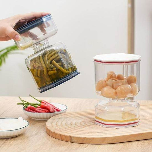 Pickle Jar With Flip Strainer - DMC Wholesale