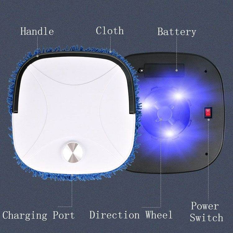 Intelligent Automatic Portable Robot Brush Mopper - DMC Wholesale