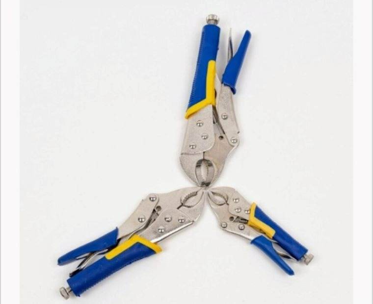 Vise Grip Pliers with Harden Teeth (3 pcs) - DMC Wholesale