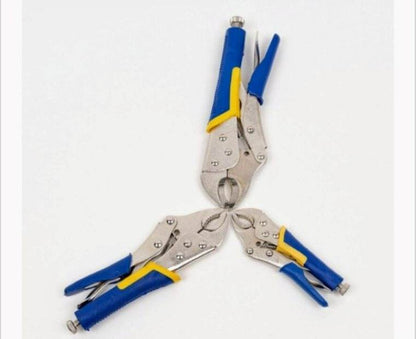 Vise Grip Pliers with Harden Teeth (3 pcs) - DMC Wholesale