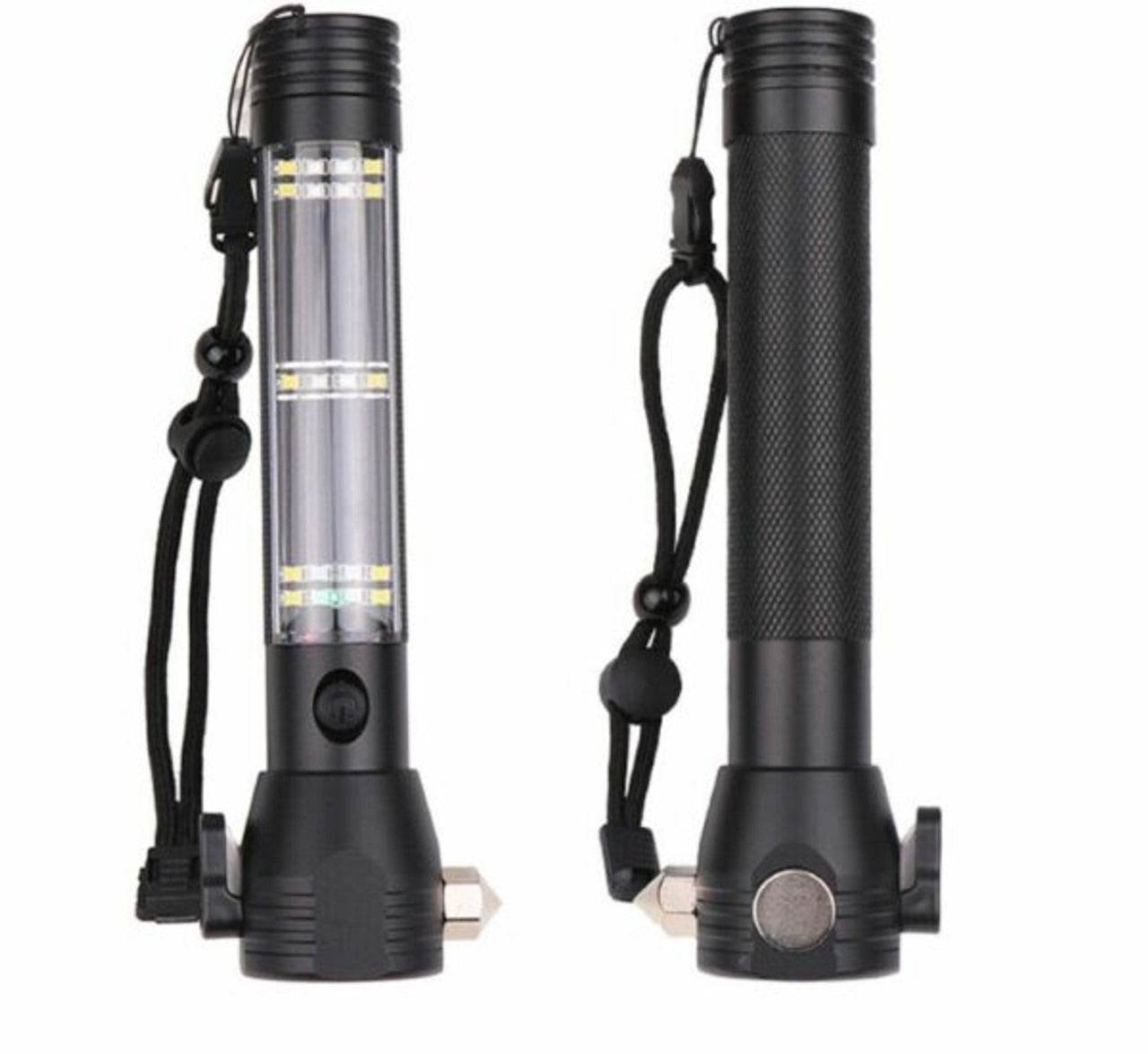 Solar Powered USB Charging Flashlight - DMC Wholesale