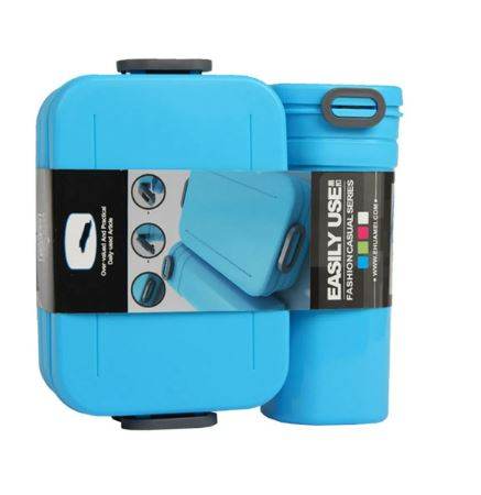 Lunch Box With Water Cup Set - DMC Wholesale