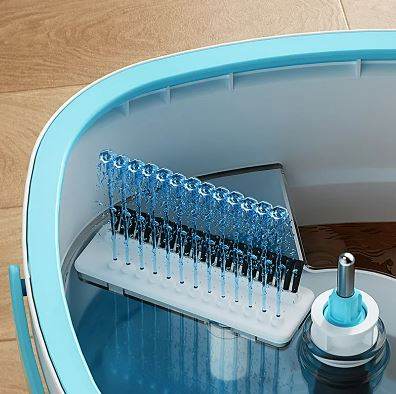 Microfiber Spin Mop & Bucket Floor Cleaning System - DMC Wholesale