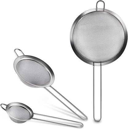 Hand-held Flour Sieve (18cm) - DMC Wholesale