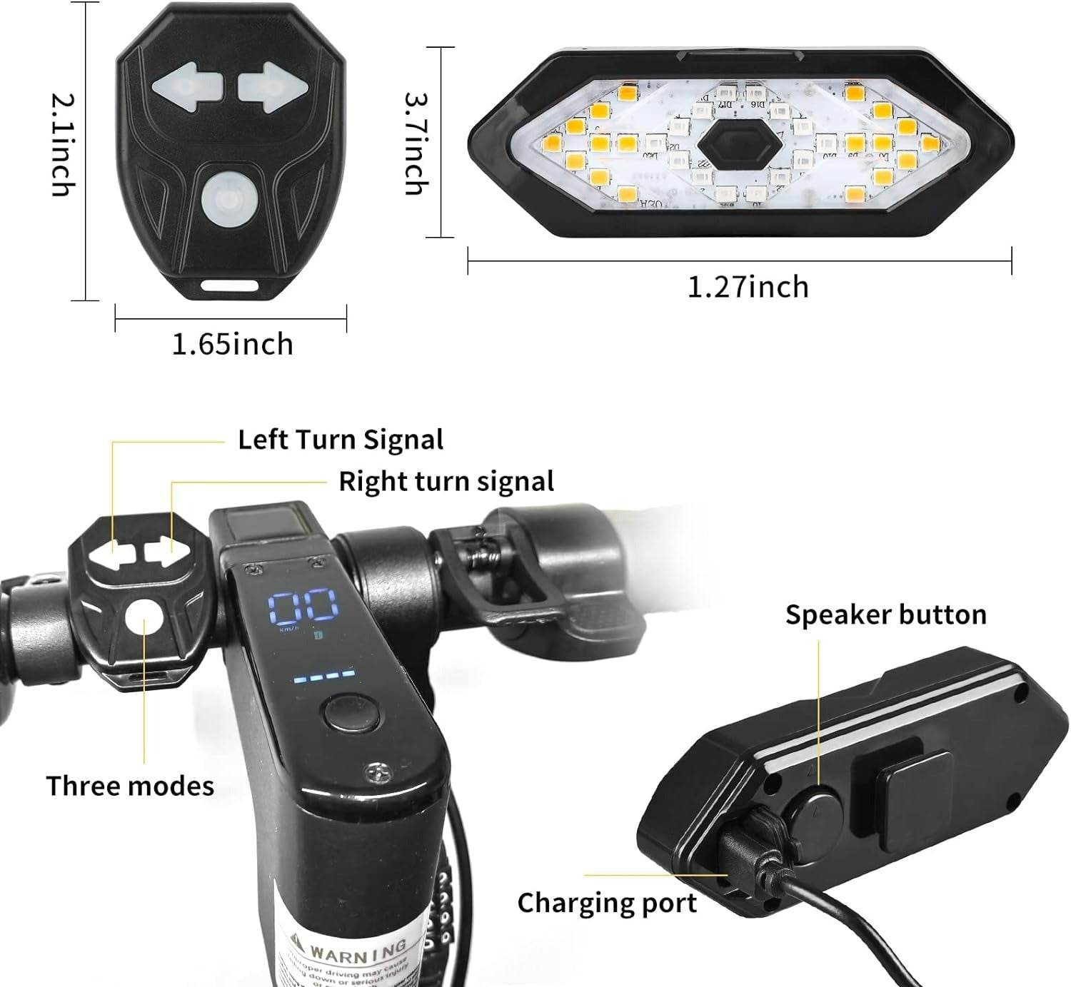 Electric Scooter Indicator Light - DMC Wholesale
