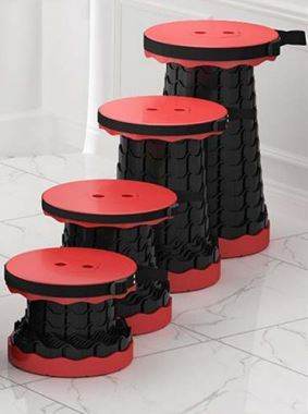 Retractable Telescopic Portable Camping Seat - DMC Wholesale