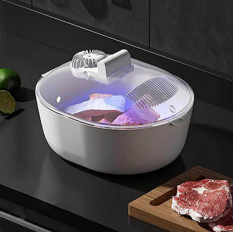 4in1 Defrosting Tray with Drip Basket - Alt View