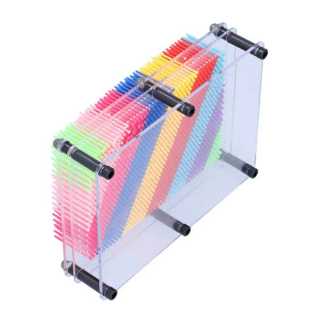 3D Plastic Pin Art Picture Impressions Gadget - DMC Wholesale