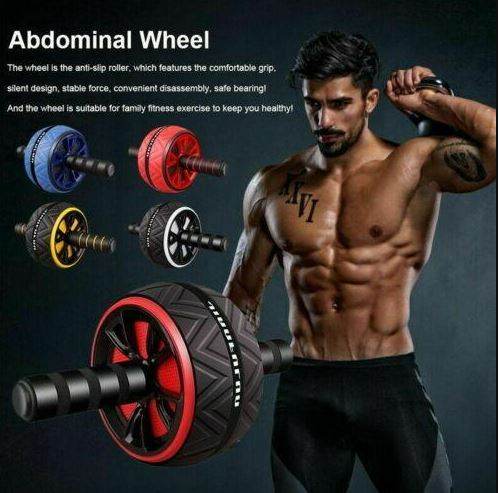 Abdominal Fitness Wheel (Black) - DMC Wholesale