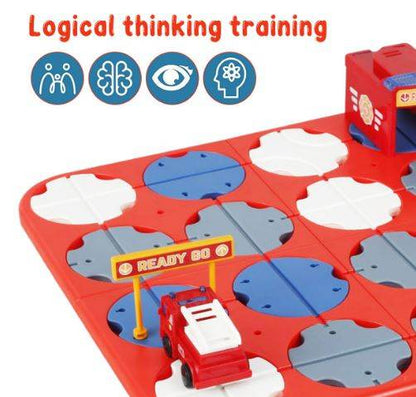 Brain Teaser Puzzles Maze Race Track (Fire) - DMC Wholesale