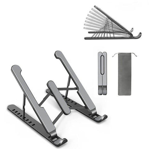 Foldable Plastic Laptop Stand - Alt View