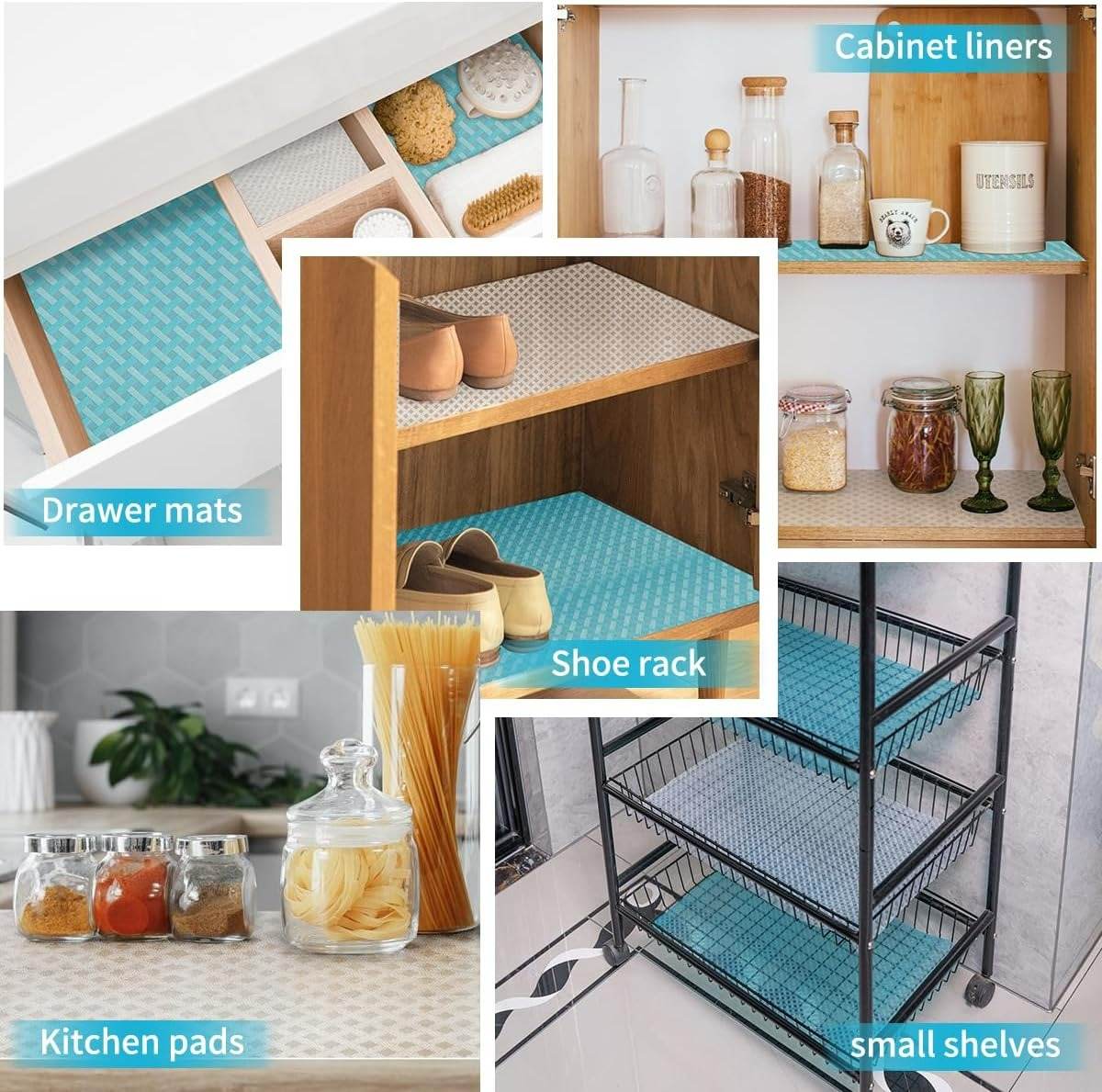 Refrigerator Drawer Mats (6 pcs) - DMC Wholesale