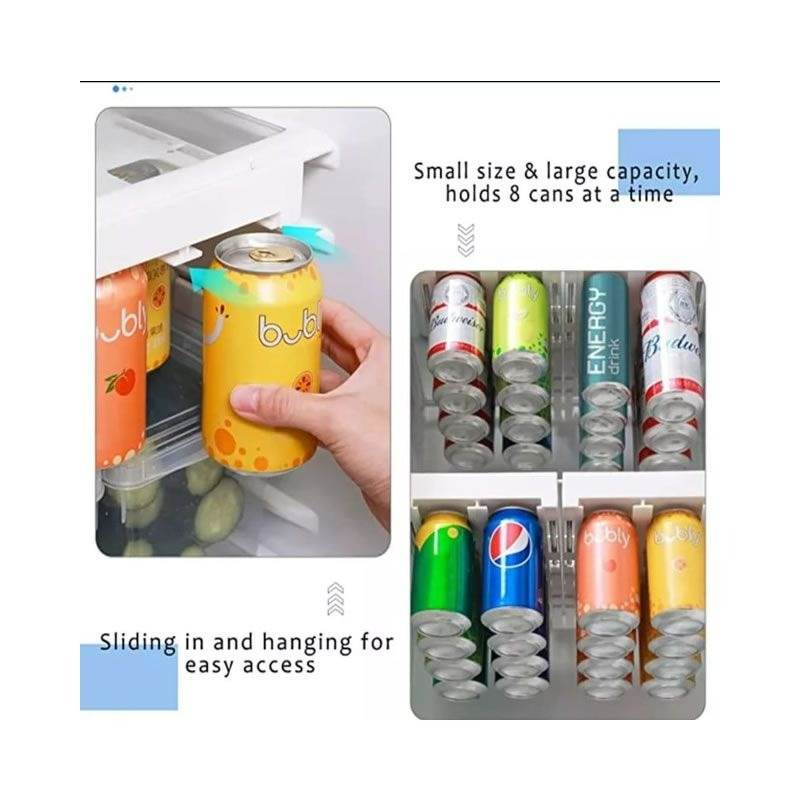 Hanging Soda Can Fridge Organiser (1 pcs) - DMC Wholesale