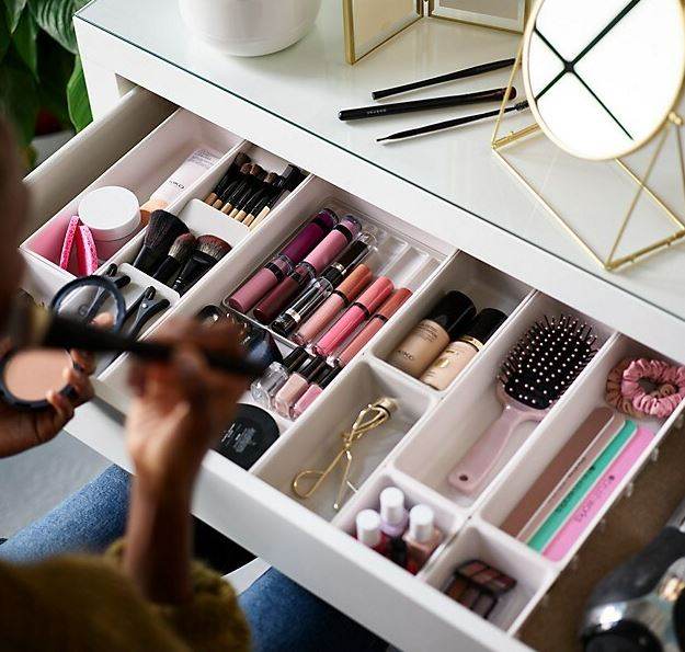 Large Make-Up Drawer Organiser Set (12 pcs) - DMC Wholesale