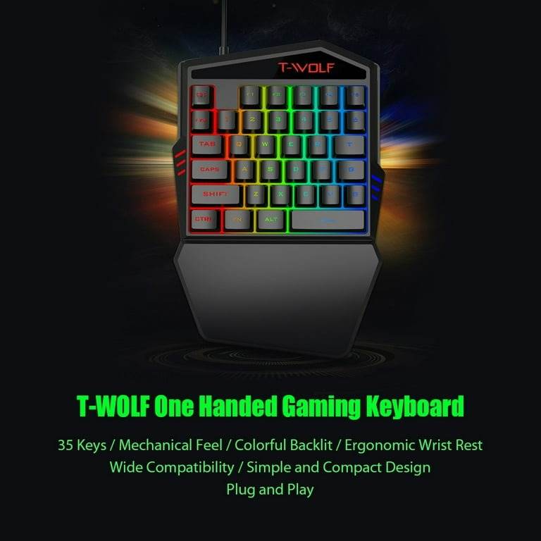 One Handed Gaming Keyboard - DMC Wholesale