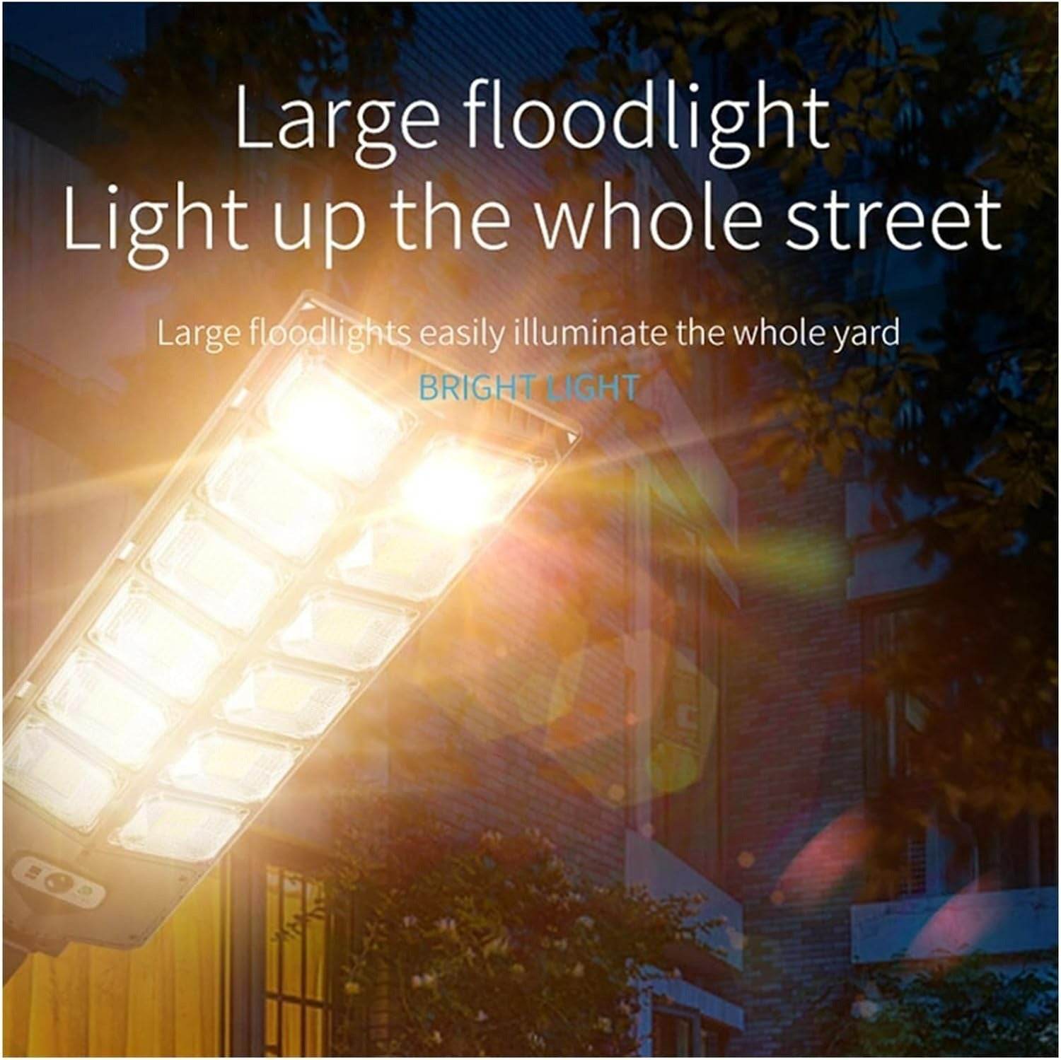 Large Solar Powered Street Light - DMC Wholesale