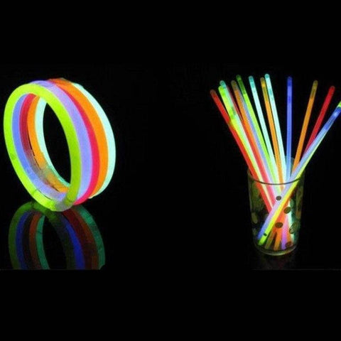 Fluorescent Glow Sticks (25 pcs) - Alt View