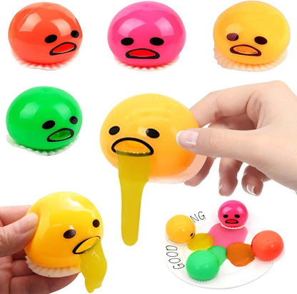 Egg Yolk Pressure Ball Squeeze Toy (Each) - DMC Wholesale