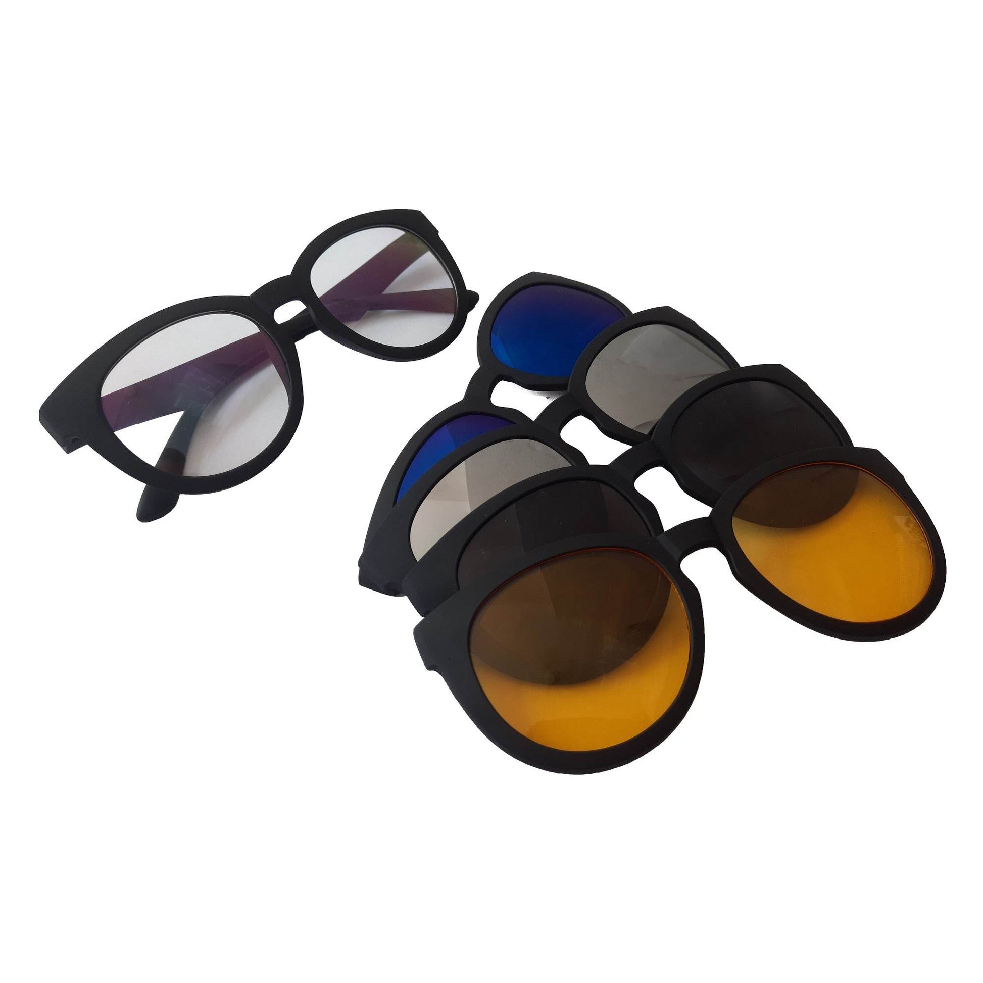 5in1 Antiglare Magic Vision Sun Glasses - DMC Wholesale