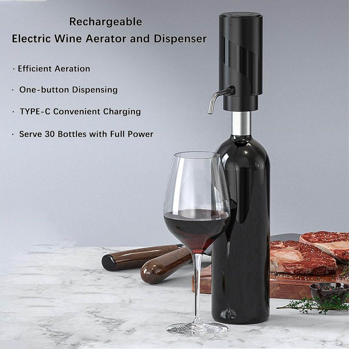Automatic Wine Bottle Dispenser Decanter - DMC Wholesale