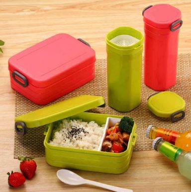 Lunch Box With Water Cup Set - DMC Wholesale