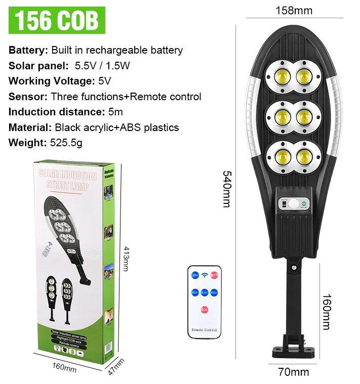 Waterproof Solar Street Light - DMC Wholesale