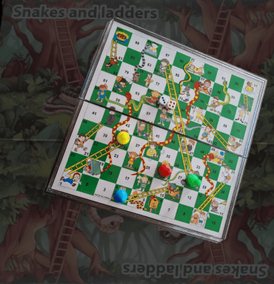 Foldable Magnetic Snakes and Ladders Board Game - DMC Wholesale