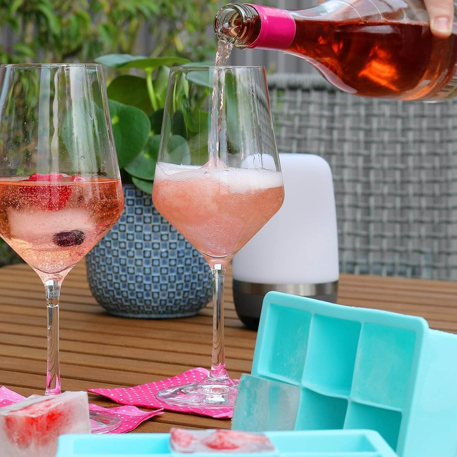 Square Silicone Ice Mold (Each) - DMC Wholesale