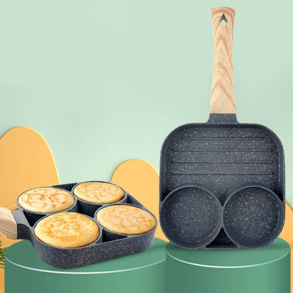Three Division Multipurpose Non-Stick Omelet Pan - DMC Wholesale