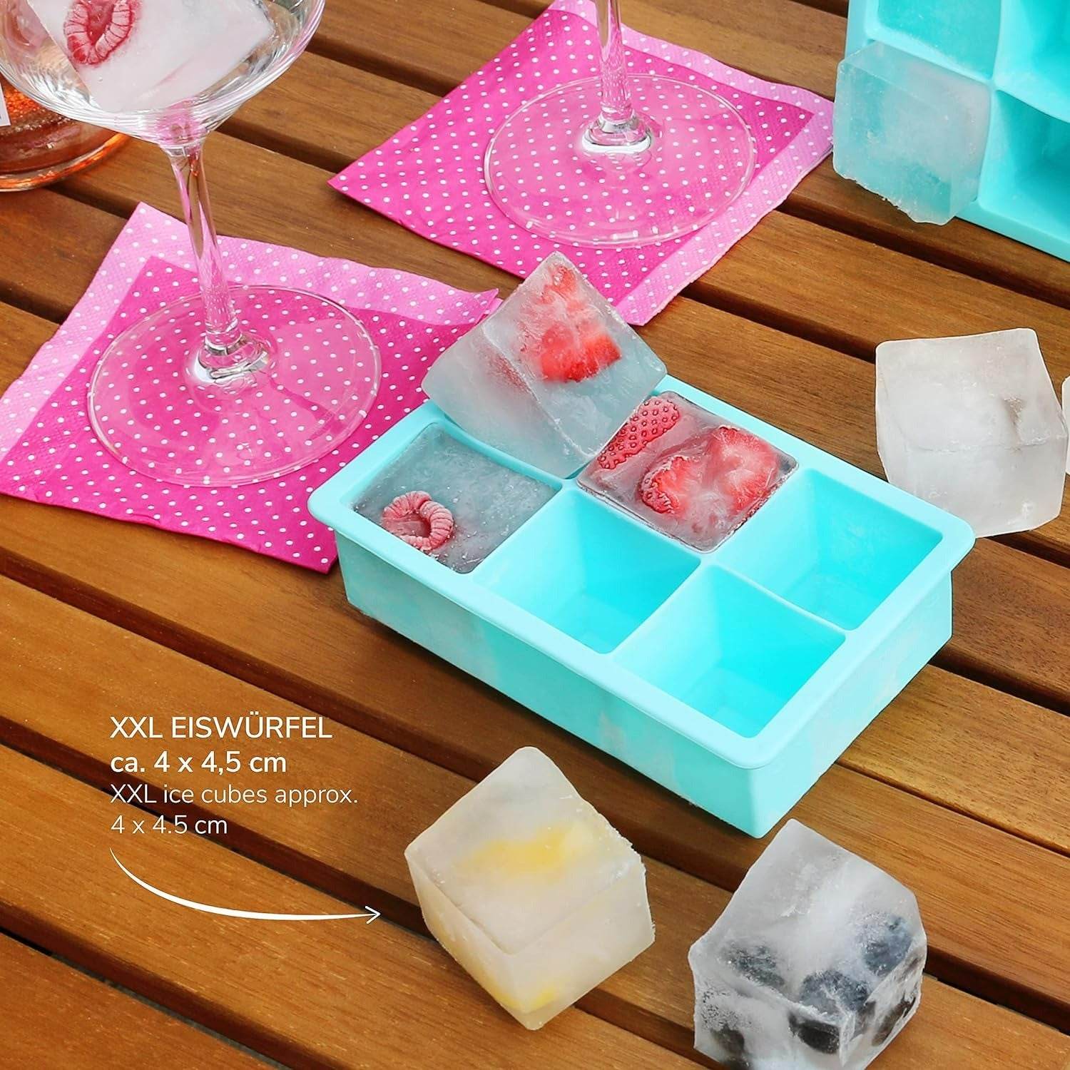 Square Silicone Ice Mold (Each) - DMC Wholesale