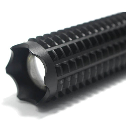 Self Defense Baton Stun Gun Flashlight Taser - Alt View