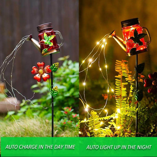 Solar Mason Jars Watering Can - DMC Wholesale