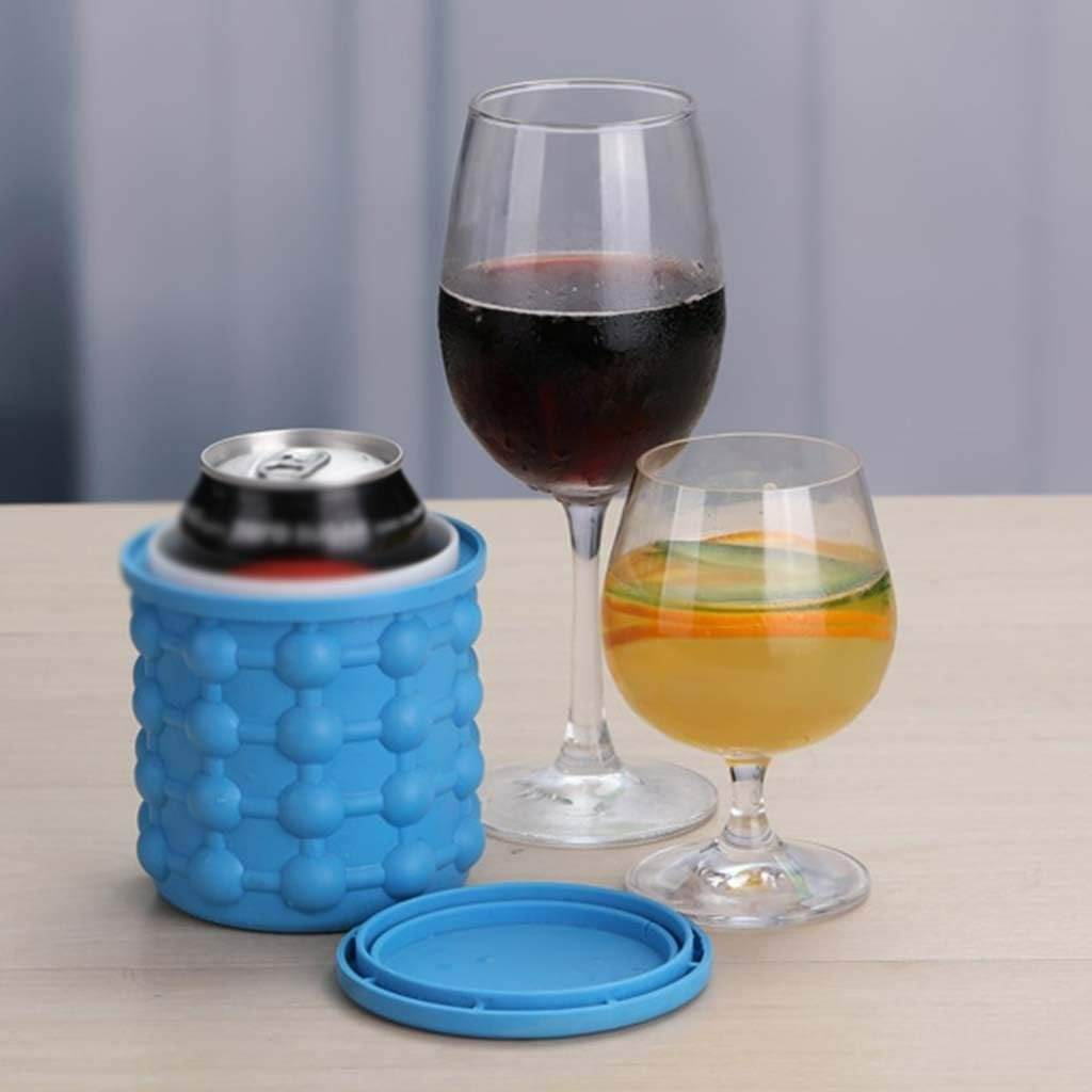 2in1 Magic Silicone Ice Cube Bucket Genie - DMC Wholesale