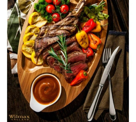 Bamboo Appetizer And Sauce Platter (3 Compartment) - DMC Wholesale