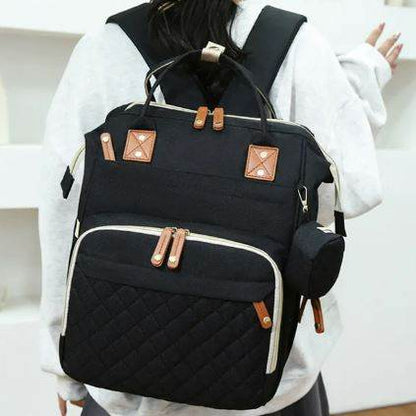 Multifunctional Bassinet Nappy Bag (Grey) - DMC Wholesale