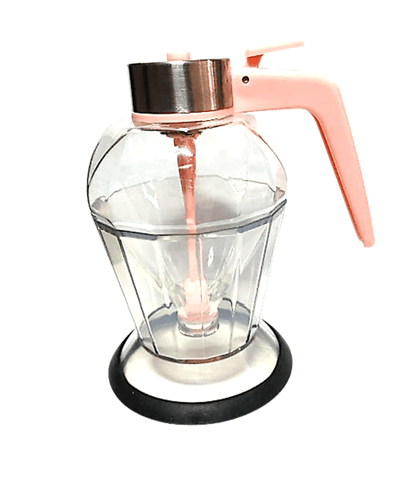 Diamond Oil Dispenser With Pink Handle - Alt View