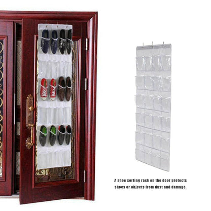 Over the door Shoe organiser (24 Pocket) - DMC Wholesale