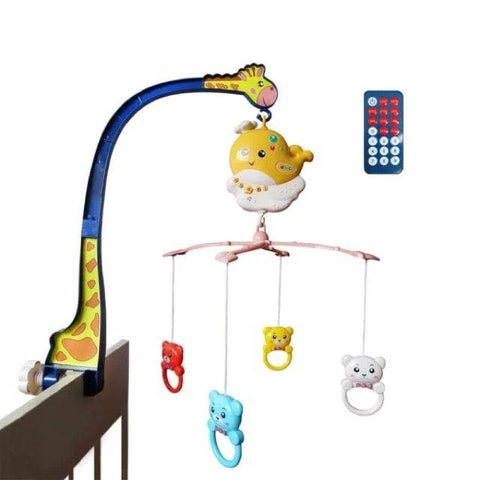 Remote Control Baby Bedside Bell Cot Mobile
