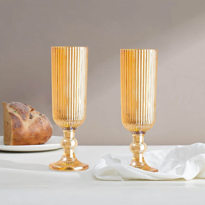 Champagne Flute Glass Set (160ml)(6 pcs) - DMC Wholesale