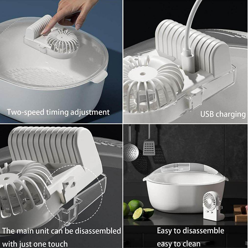 4in1 Defrosting Tray with Drip Basket - DMC Wholesale