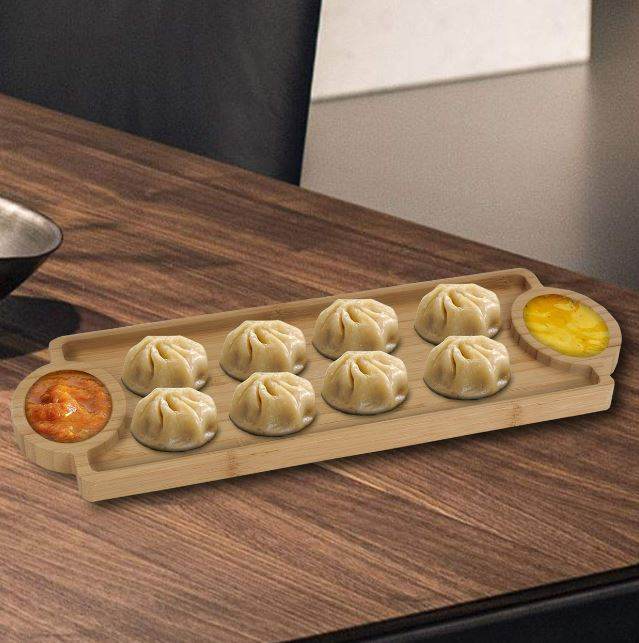 Bamboo Appetizer Platter (14x39cm) - DMC Wholesale