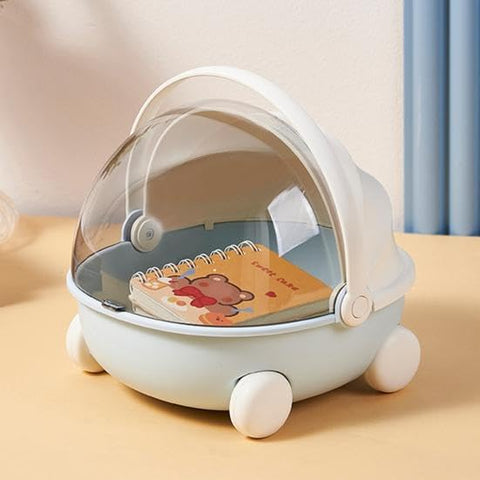 Dust-Proof Cradle Desk Organiser - Alt View