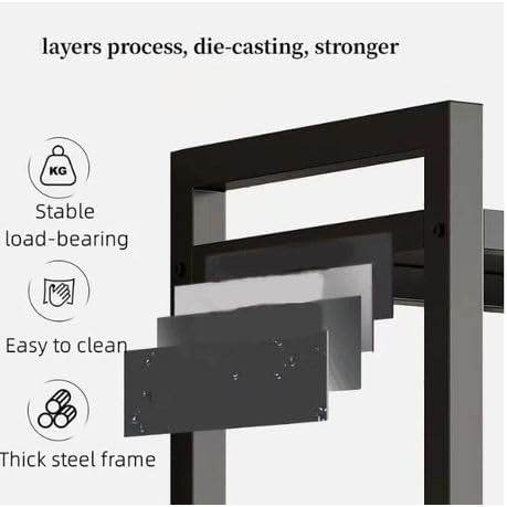 Multifunctional Storage Rack With Wheels - DMC Wholesale