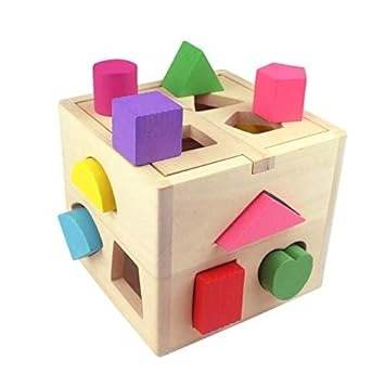 Wooden Shape Box (15 Hole) - DMC Wholesale