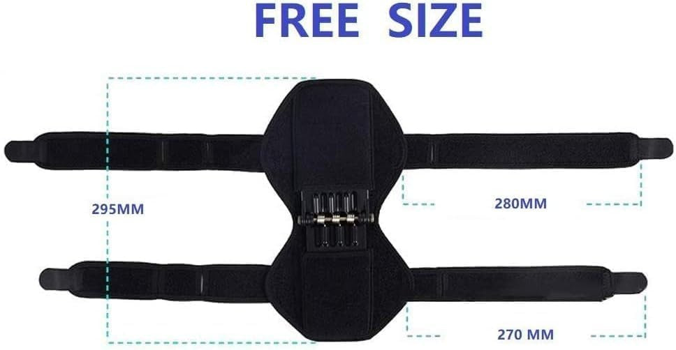 Knee Support Brace with Spring Stabilisers