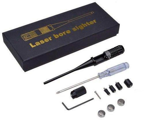 Red Laser Boresight Kit (.22 To .50 Caliber Rifles / Handgun) - Alt View